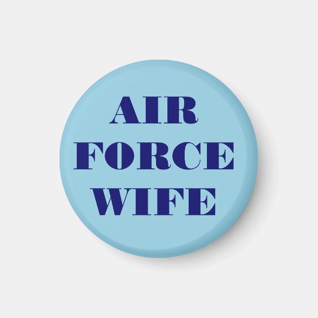 Magnet Air Force Wife (Front)