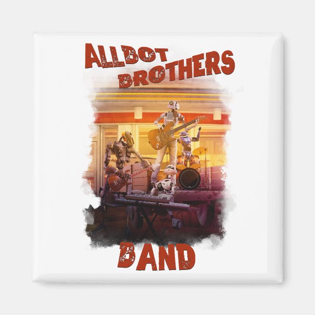 Magnet/Allbot Brothers Band / Bobs Saucer Repair Magnet (Front)