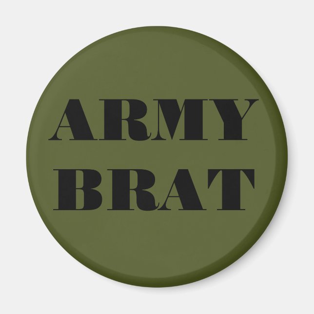 Magnet Army Brat (Front)