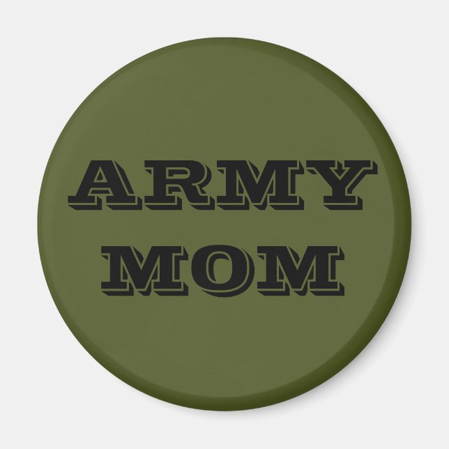 Magnet Army Mum (Front)