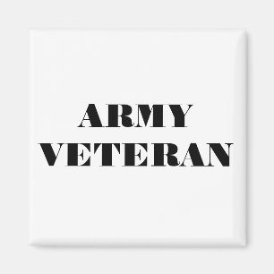 Magnet Army Veteran