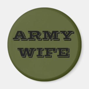 Magnet Army Wife