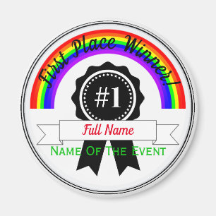 Magnet Award Rainbow HAMbWG