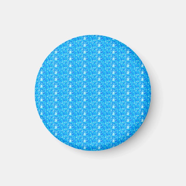 Magnet Baby Blue Glitter (Front)