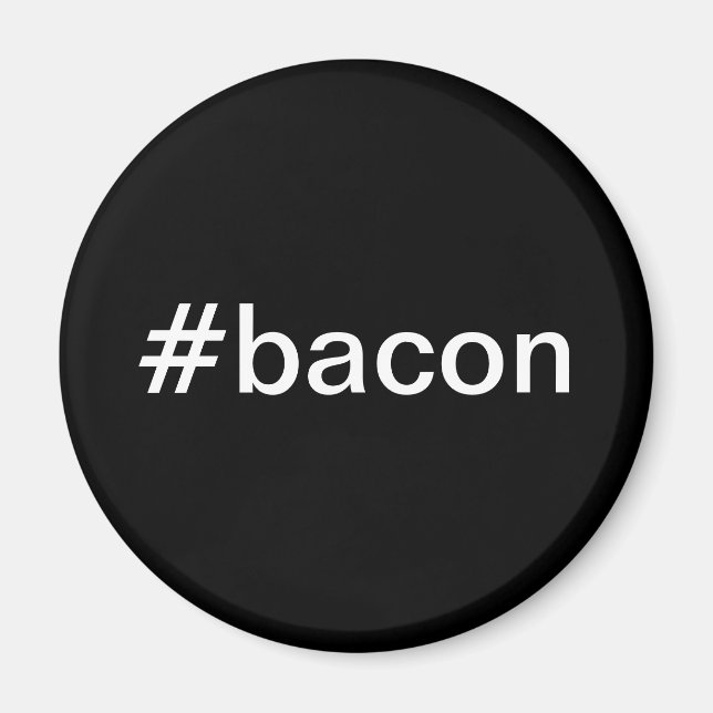 magnet #bacon (Front)