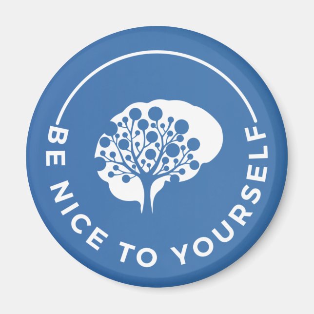 Magnet, Be Nice To Yourself - Mind Map Renovations Magnet (Front)
