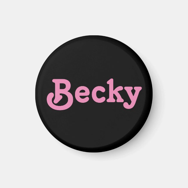 Magnet Becky (Front)