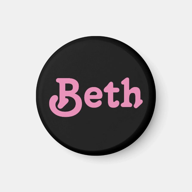 Magnet Beth (Front)