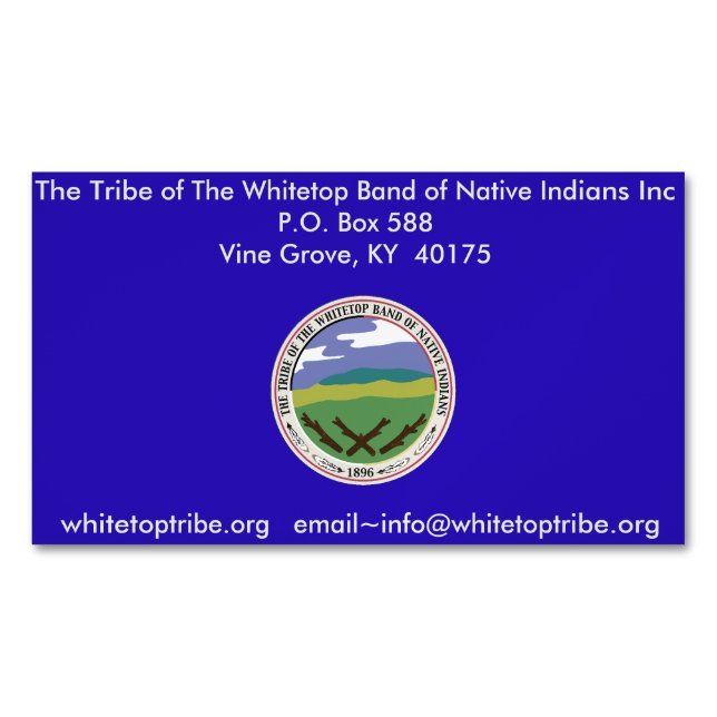 Magnet, Business Card size (Front)