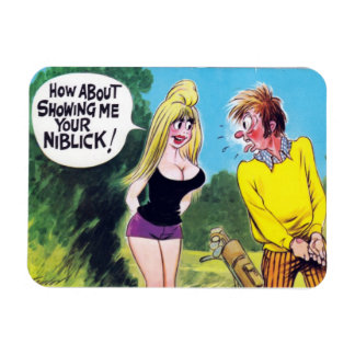 Magnet - Comic - Golf