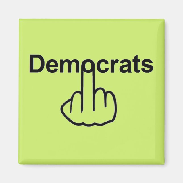 Magnet Democrats Flip (Front)