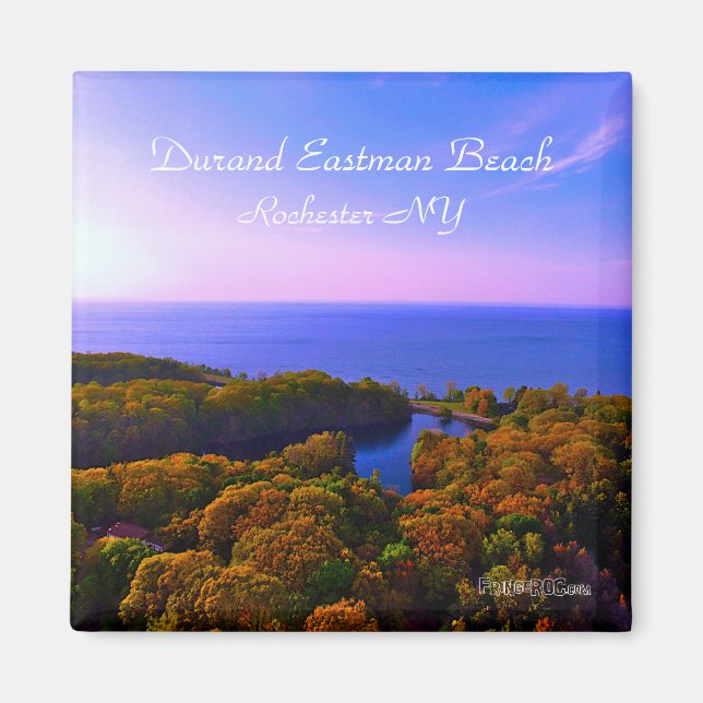 Magnet - Durand Eastman Beach in Autumn (Front)