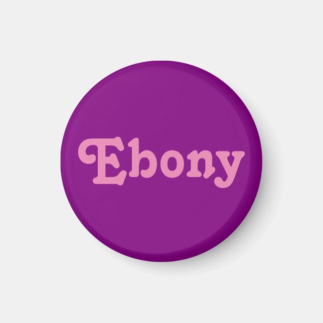 Magnet Ebony (Front)