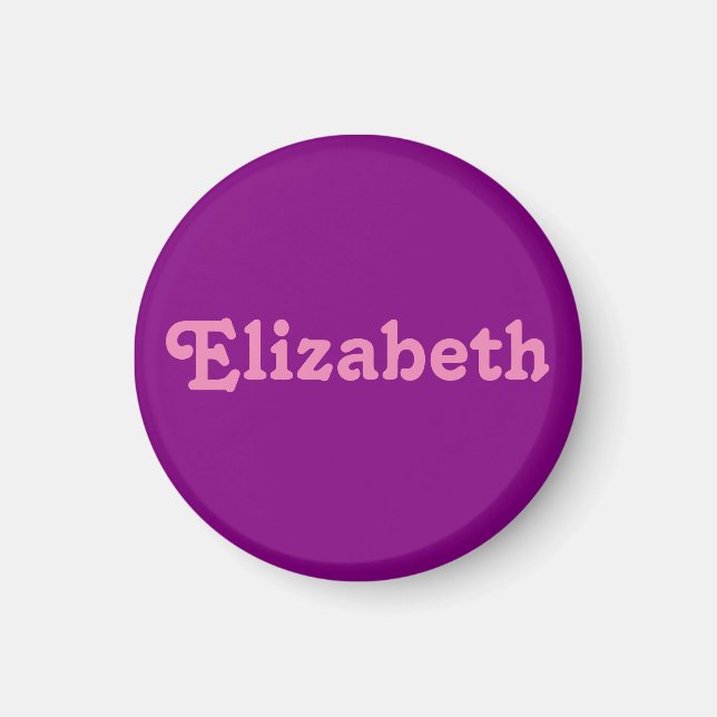 Magnet Elizabeth (Front)