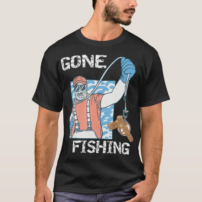 Magnet Fishing Designs Funny Magnet Fishing  T-Shirt (Front)