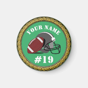 Magnet Football - Add Name & Number