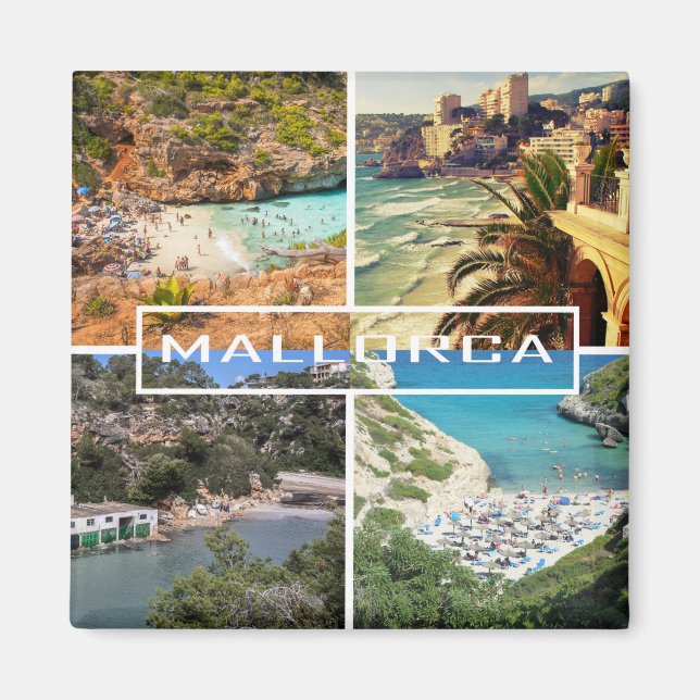 magnet for coves and beaches in Majorca - Majorca (Front)