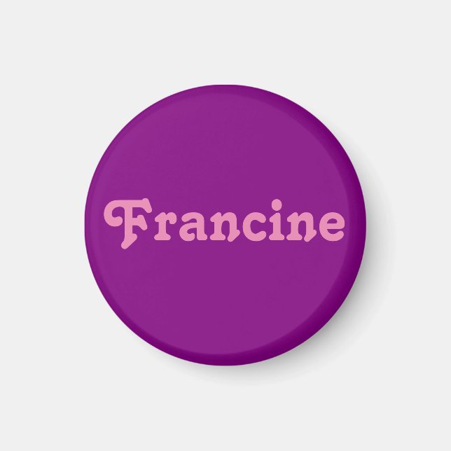Magnet Francine (Front)