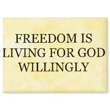 Magnet "Freedom is 