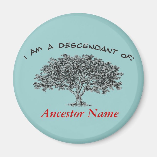 Magnet - Genealogy Tree (Front)