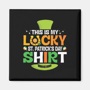 Magnet Gold Coins Irish Shamrocks This Is My St Pa