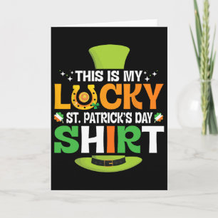 Magnet Gold Coins Irish Shamrocks This Is My St Pa Card