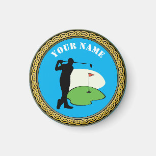 Magnet Golf - Add Name - Golfer