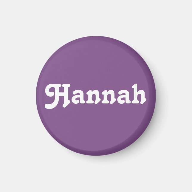 Magnet Hannah (Front)