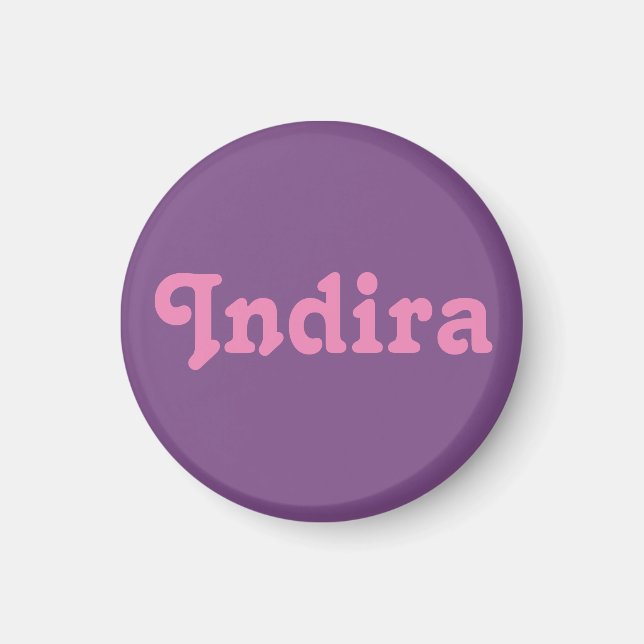 Magnet Indira (Front)
