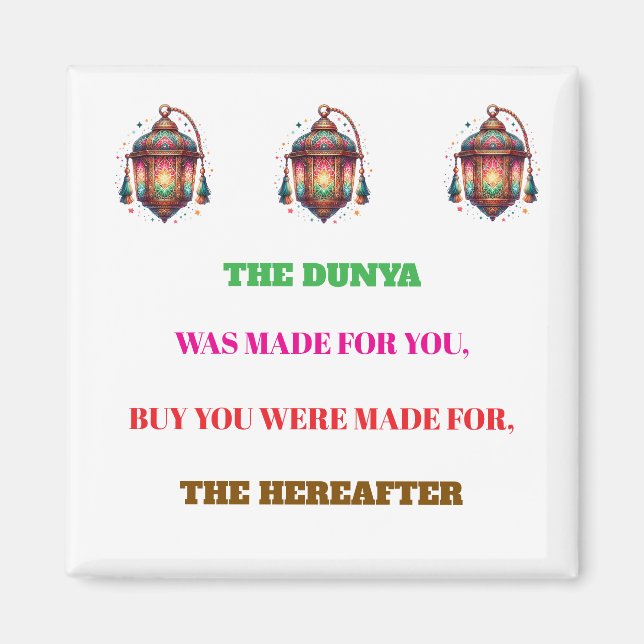 Magnet- Islamic Lantern Magnets (Front)