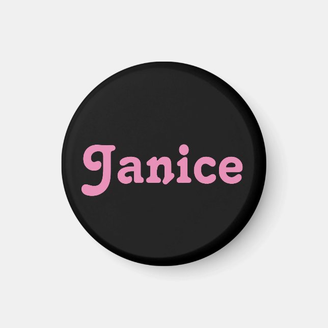 Magnet Janice (Front)