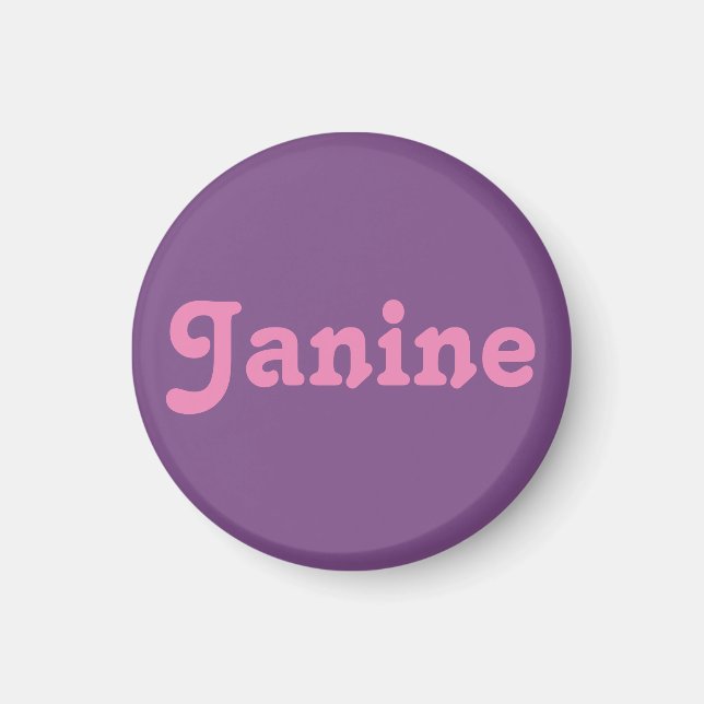 Magnet Janine (Front)