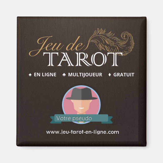 Magnet jeu de tarot (Front)