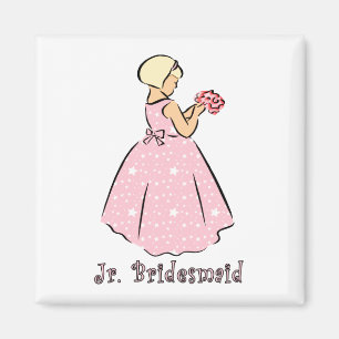 Magnet: Jr Bridesmaid Magnet
