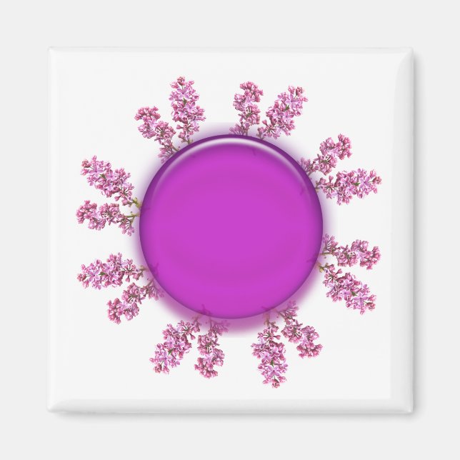 Magnet - Lilac Ring (Front)