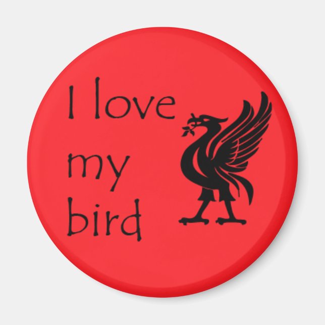Magnet - Liverpool Liverbird (Front)
