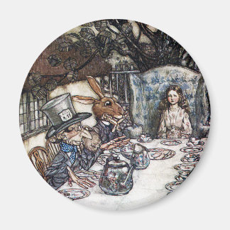 Magnet: Mad Hatter Tea Party - by Rackham Magnet