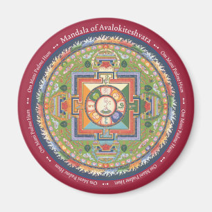 MAGNET Mandala of Chenrezig (Compassion)