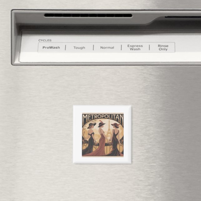 Magnet Metropolitan Art Nouveau (In Situ (Dishwasher))