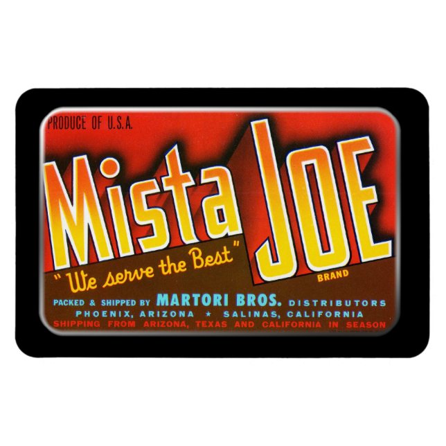 Magnet - MistaJoe, by GalleryGifts (Horizontal)