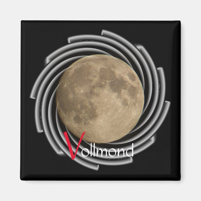Magnet mit Vollmond (Front)