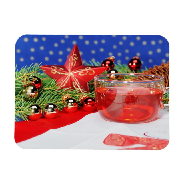 Magnet mit Weihnachtlichem Motiv (Horizontal)