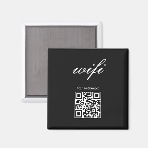 Magnet Modern Wifi Qr Code