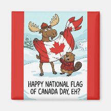 Magnet National Flag of Canada Day