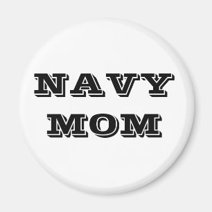 Magnet Navy Mum