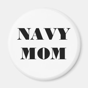 Magnet Navy Mum