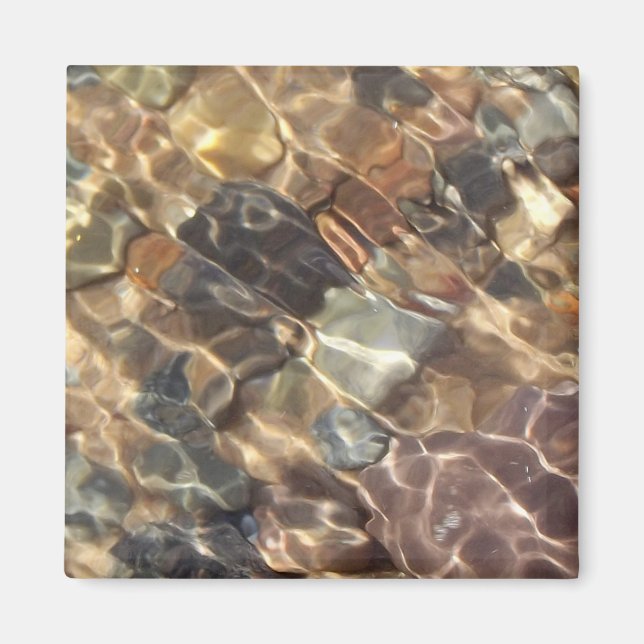 magnet Nova Scotia pebbles under water (Front)