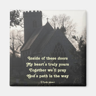 Magnet Ode To Pray By Ladee Basset
