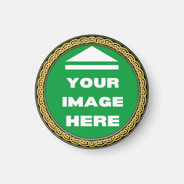 Magnet - Personalised - Add Image / Text (Front)