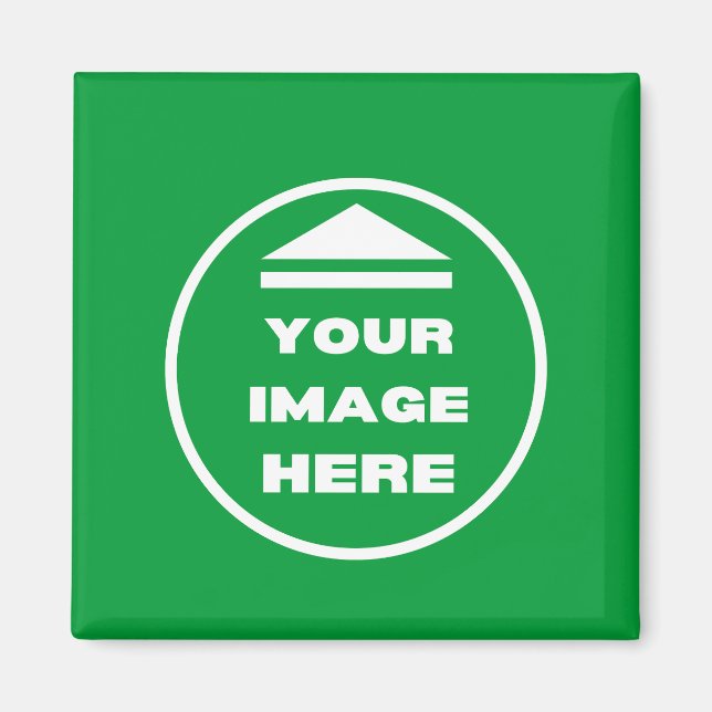 Magnet - Personalised - Add Image / Text  (Front)